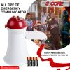 Megaphone Handheld Mini Bullhorn Cheer Loudspeaker Bull Horn Speaker Small Megaphono Siren Sling Strap Portable 5Core HW 1 BTRY