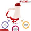 Megaphone Handheld Mini Bullhorn Cheer Loudspeaker Bull Horn Speaker Small Megaphono Siren Sling Strap Portable 5Core HW 1 BTRY