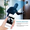 WiFi Video Doorbell Wireless Door Bell 720P HD WiFi Security Camera with Two-way Talk PIR Motion