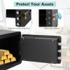 Security Safe Box with Keypad 0.5 Cubic Feet