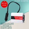 DC AC Car Power Inverter 12V 220V 300W Converter Adapter DC 12V to AC 220V with Battery Clip For Home Solar Appliances Outdoors